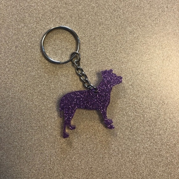 Hand Crafted Accessories - Handmade Baby Dog Keychain
